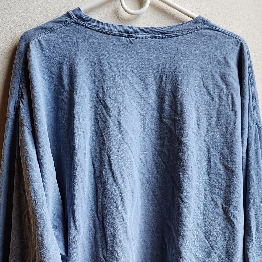 Comfort Colors Blue Long Sleeve Jersey Big & Tall Size 3XL - Picture 12 of 13